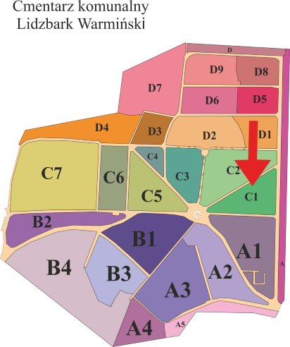 Brak mapy sektorowej