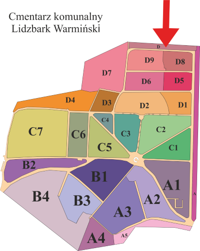 Brak mapy sektorowej