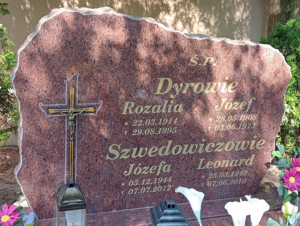 Rozalia Dyro 1914 Lidzbark Warmiński - Grobonet - Wyszukiwarka osób pochowanych