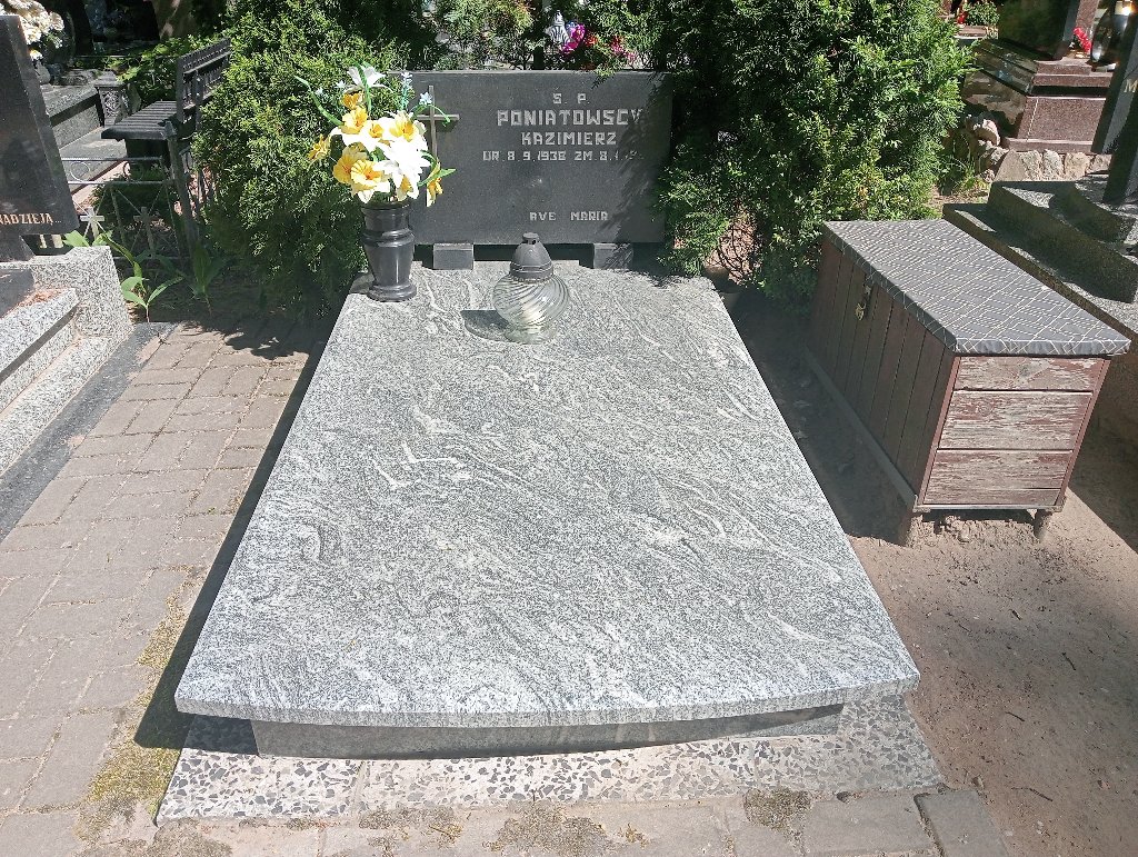 Grób Kazimierz  Poniatowski