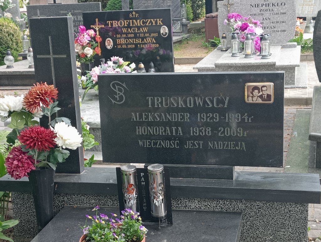 Aleksander Truskowski 1929 Lidzbark Warmiński - Grobonet - Wyszukiwarka osób pochowanych