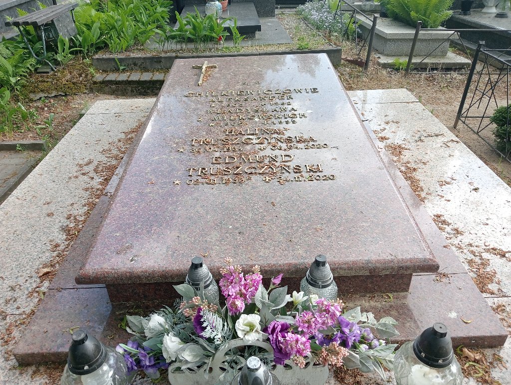 Grób Władysława  Chilkiewicz