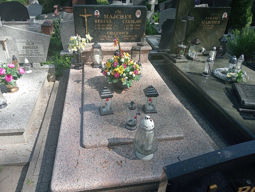 Grób Ludwika  Giecewicz