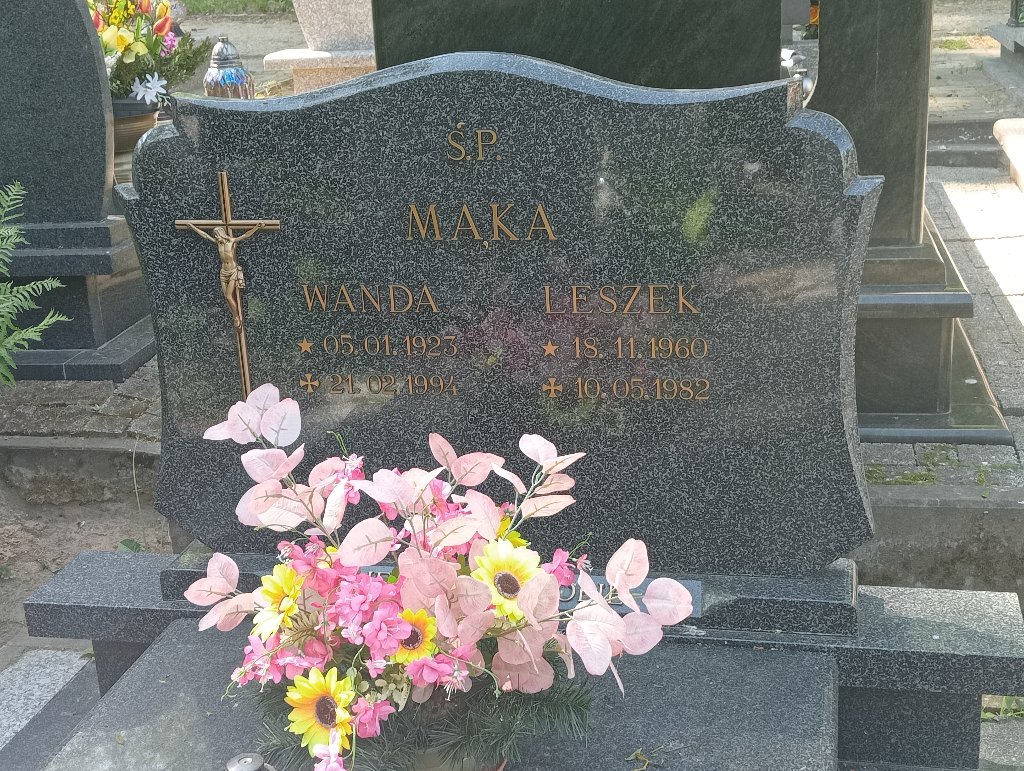 Wanda Mąka 1923 Lidzbark Warmiński - Grobonet - Wyszukiwarka osób pochowanych