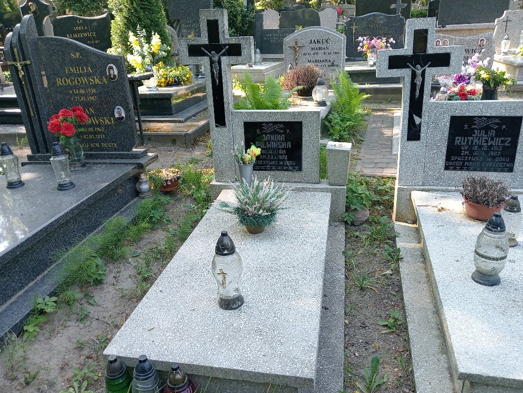 Grób Janina  Pilwińska
