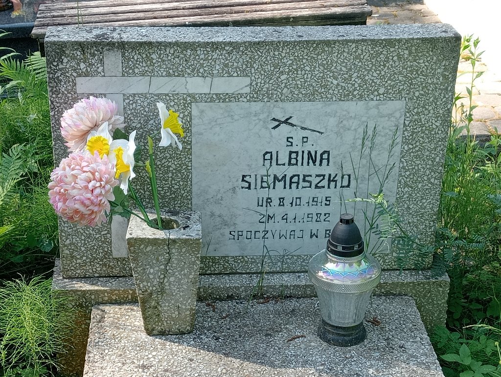 Albina Siemaszko 1915 Lidzbark Warmiński - Grobonet - Wyszukiwarka osób pochowanych