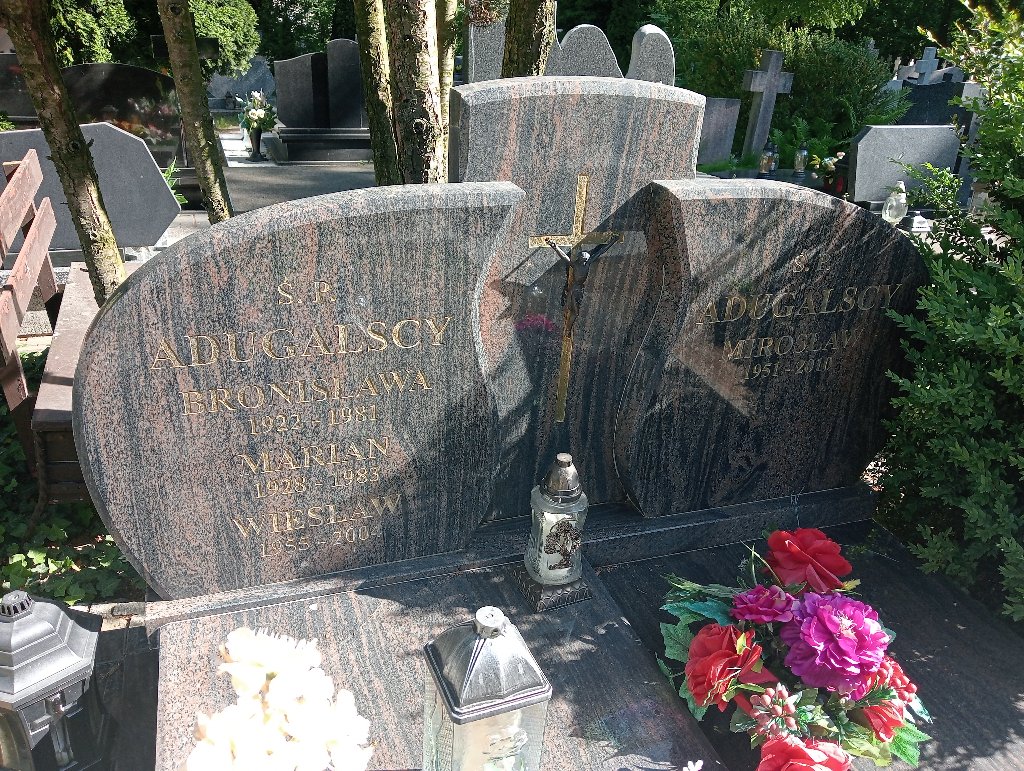 Wiesław Adugalski 1955 Lidzbark Warmiński - Grobonet - Wyszukiwarka osób pochowanych