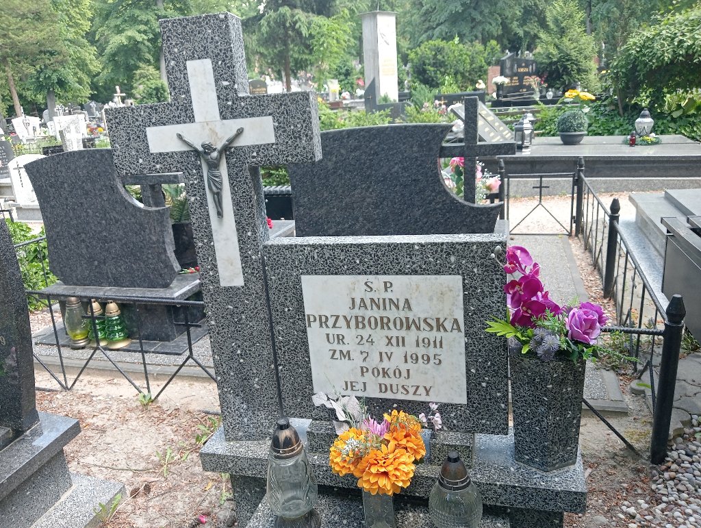 Janina Przyborowska 1911 Lidzbark Warmiński - Grobonet - Wyszukiwarka osób pochowanych