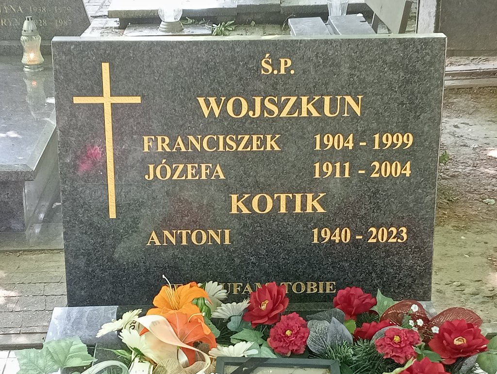 Antoni Kotik 1940 Lidzbark Warmiński - Grobonet - Wyszukiwarka osób pochowanych