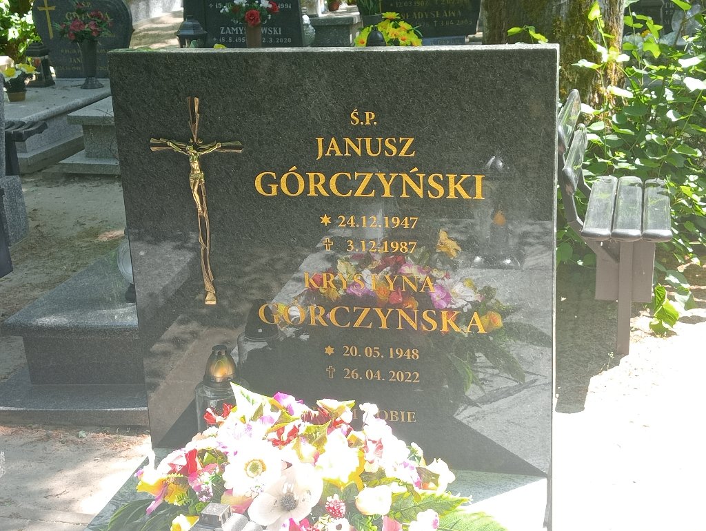 Janusz Górczyński 1947 Lidzbark Warmiński - Grobonet - Wyszukiwarka osób pochowanych