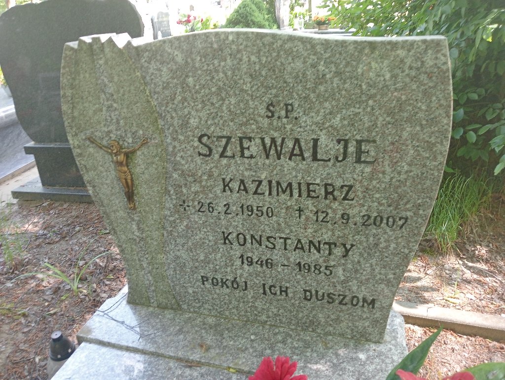 Konstanty Szewalje 1946 Lidzbark Warmiński - Grobonet - Wyszukiwarka osób pochowanych