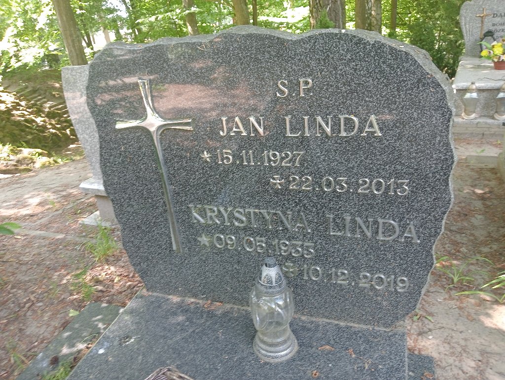 Jan Linda 1927 Lidzbark Warmiński - Grobonet - Wyszukiwarka osób pochowanych