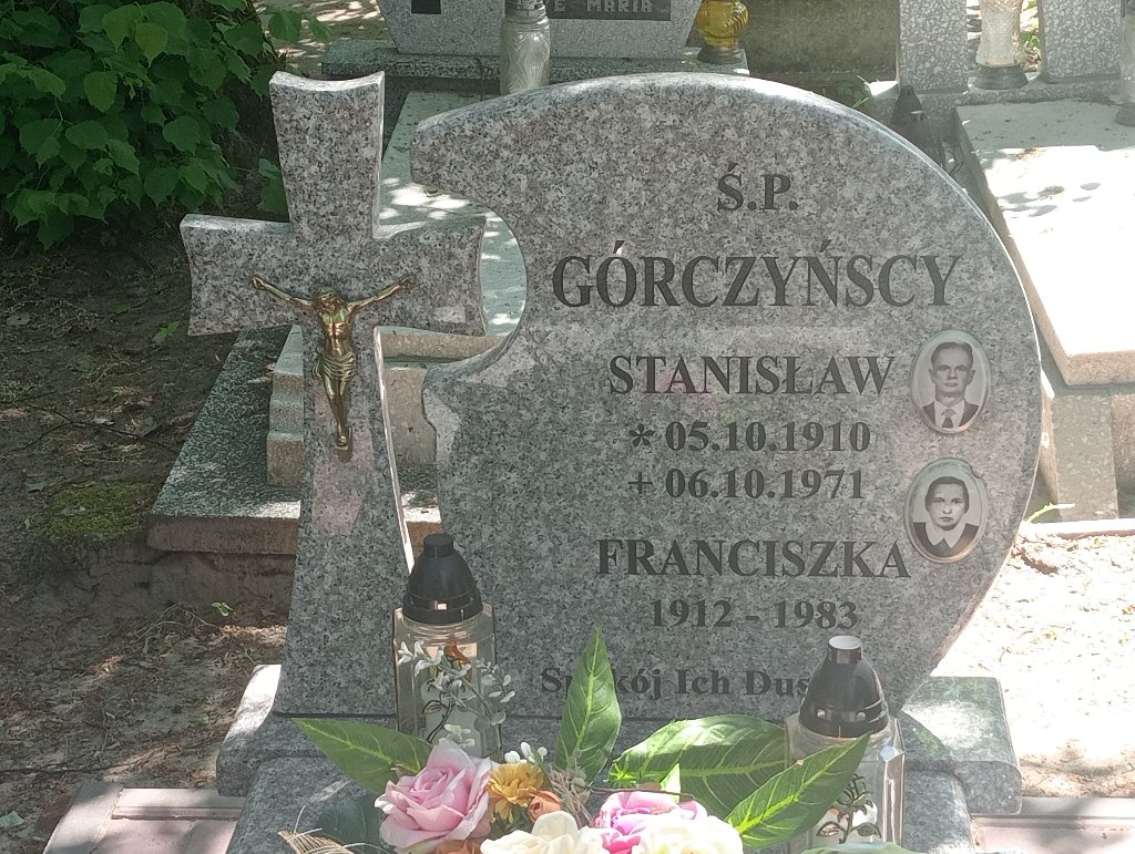 Franciszka Górczyńska 1912 Lidzbark Warmiński - Grobonet - Wyszukiwarka osób pochowanych