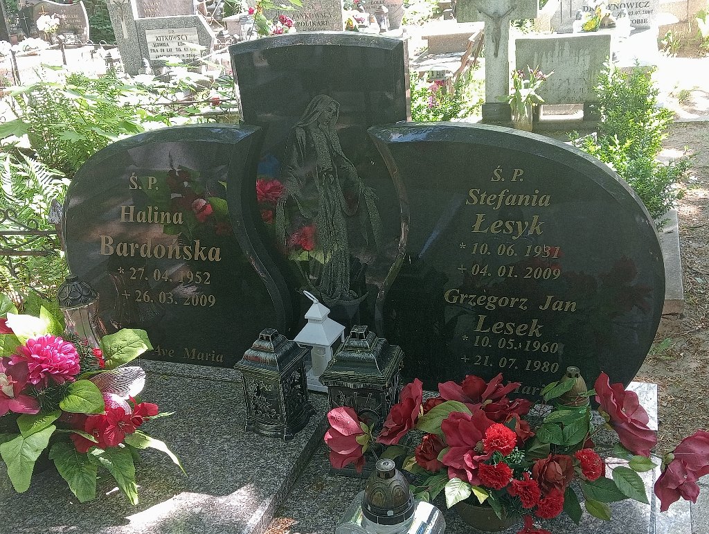 Stefania Łesyk 1931 Lidzbark Warmiński - Grobonet - Wyszukiwarka osób pochowanych