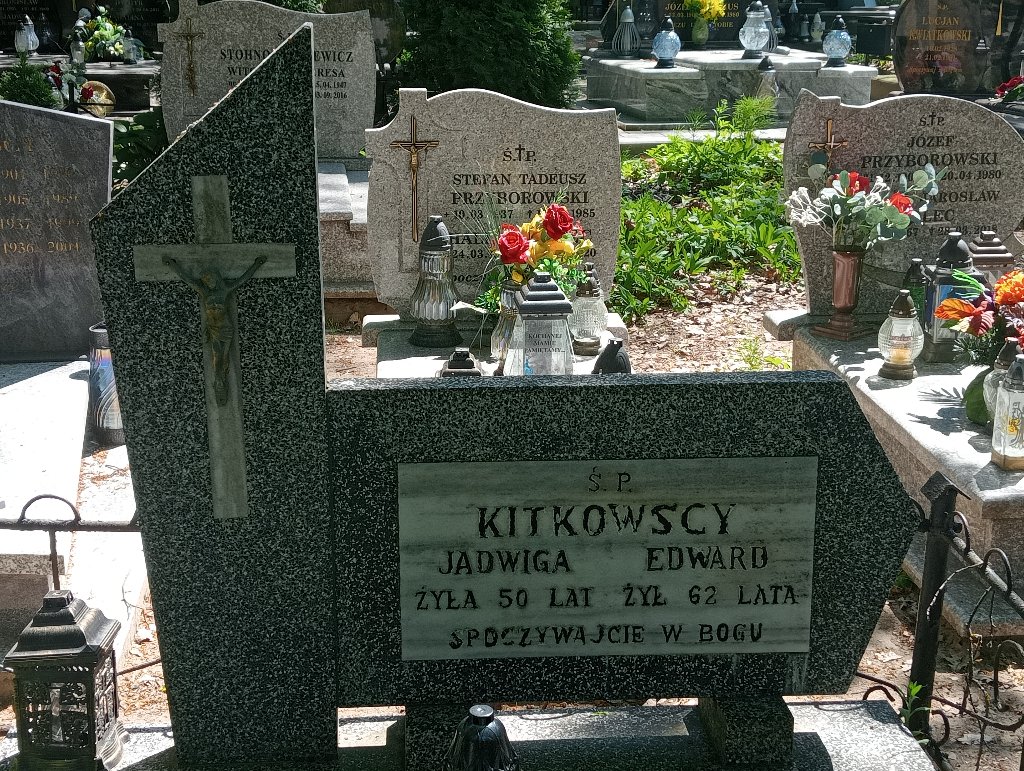 Edward Kitkowski 1935 Lidzbark Warmiński - Grobonet - Wyszukiwarka osób pochowanych
