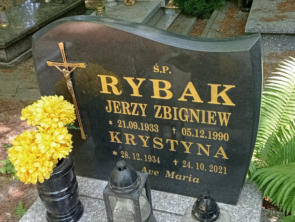 Krystyna Rybak 1934 Lidzbark Warmiński - Grobonet - Wyszukiwarka osób pochowanych