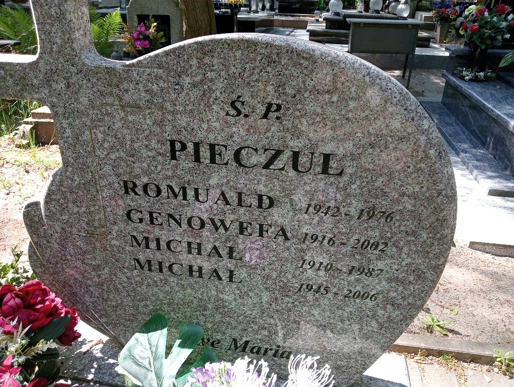 Michał Pieczul 1910 Lidzbark Warmiński - Grobonet - Wyszukiwarka osób pochowanych