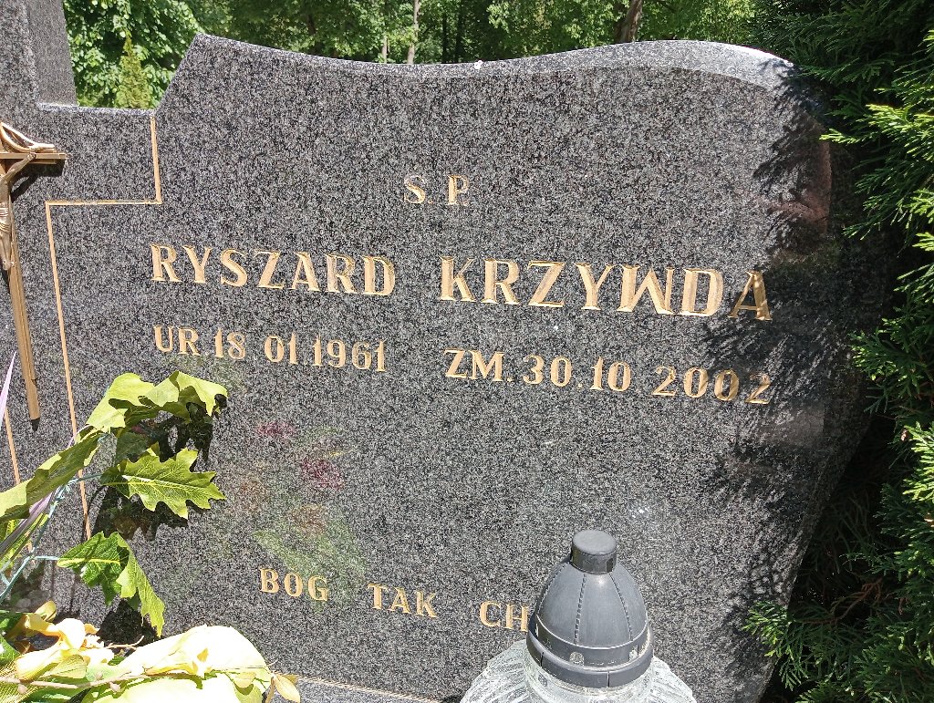 Ryszard Krzywda 1961 Lidzbark Warmiński - Grobonet - Wyszukiwarka osób pochowanych