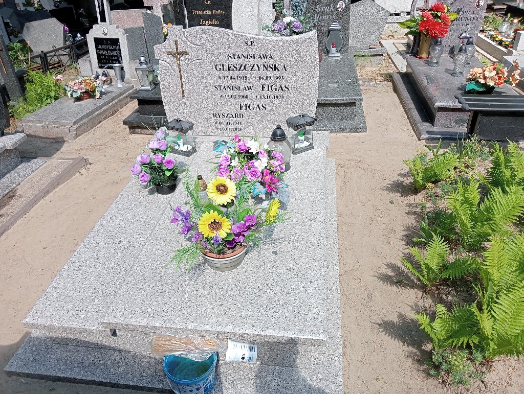 Grób Stanisława  Gleszczyńska