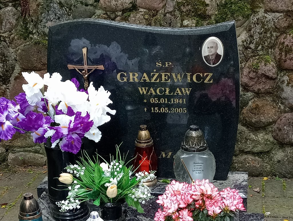 Wacław Grażewicz 1941 Lidzbark Warmiński - Grobonet - Wyszukiwarka osób pochowanych