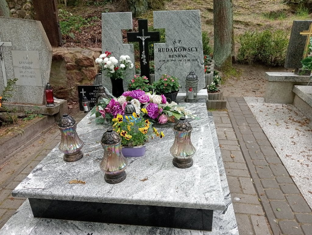Grób Henryk Rudakowski