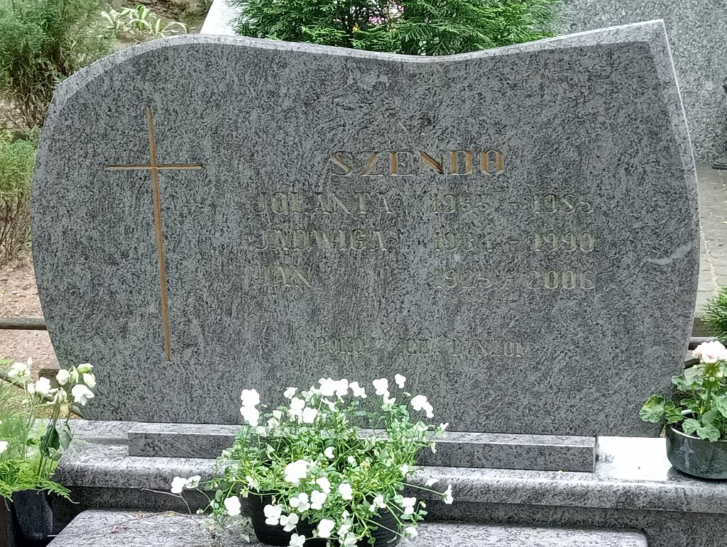 Jan Szendo 1925 Lidzbark Warmiński - Grobonet - Wyszukiwarka osób pochowanych