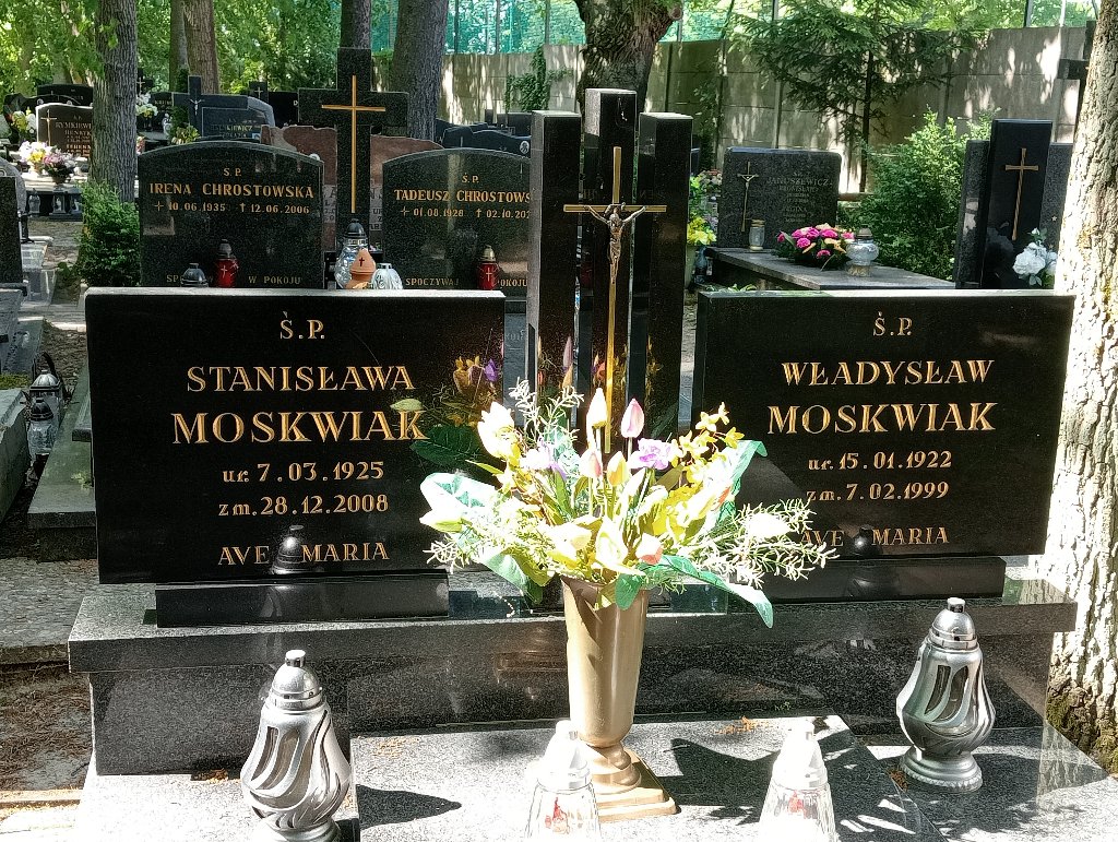 Stanisława Moskwiak 1925 Lidzbark Warmiński - Grobonet - Wyszukiwarka osób pochowanych