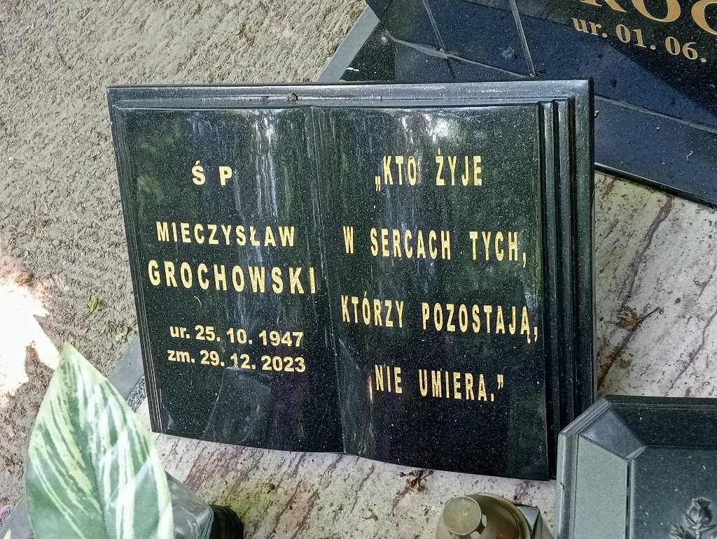 Mieczysław Grochowski 1946 Lidzbark Warmiński - Grobonet - Wyszukiwarka osób pochowanych