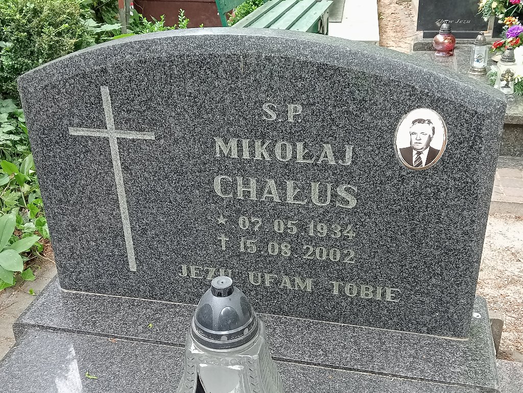 Mikołaj Chałus 1934 Lidzbark Warmiński - Grobonet - Wyszukiwarka osób pochowanych