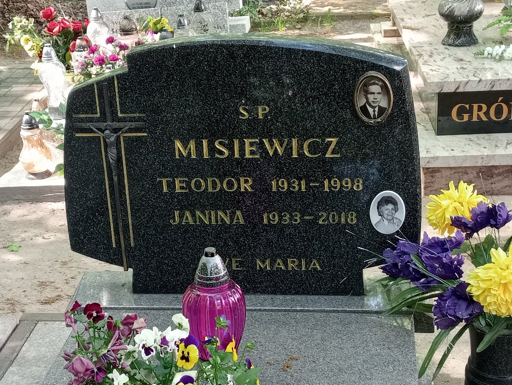 Teodor Misiewicz 1931 Lidzbark Warmiński - Grobonet - Wyszukiwarka osób pochowanych