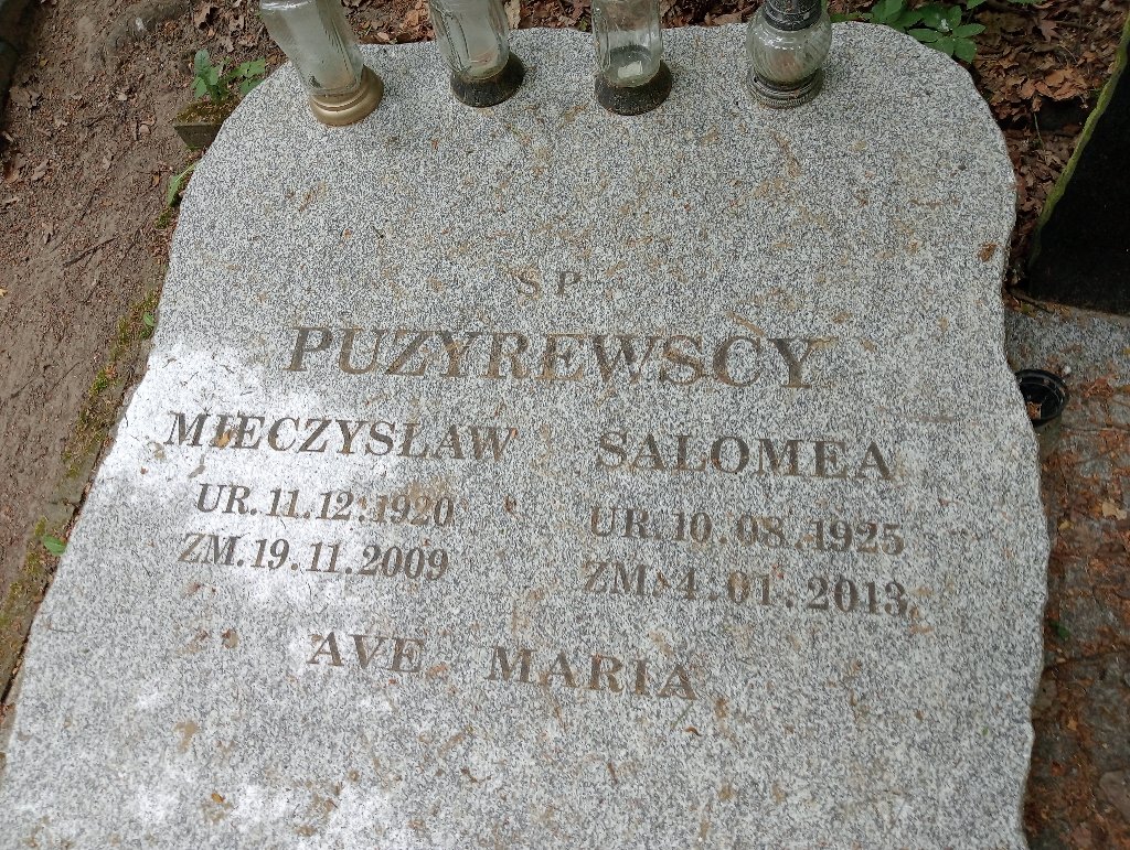 Salomea Puzyrewska 1925 Lidzbark Warmiński - Grobonet - Wyszukiwarka osób pochowanych