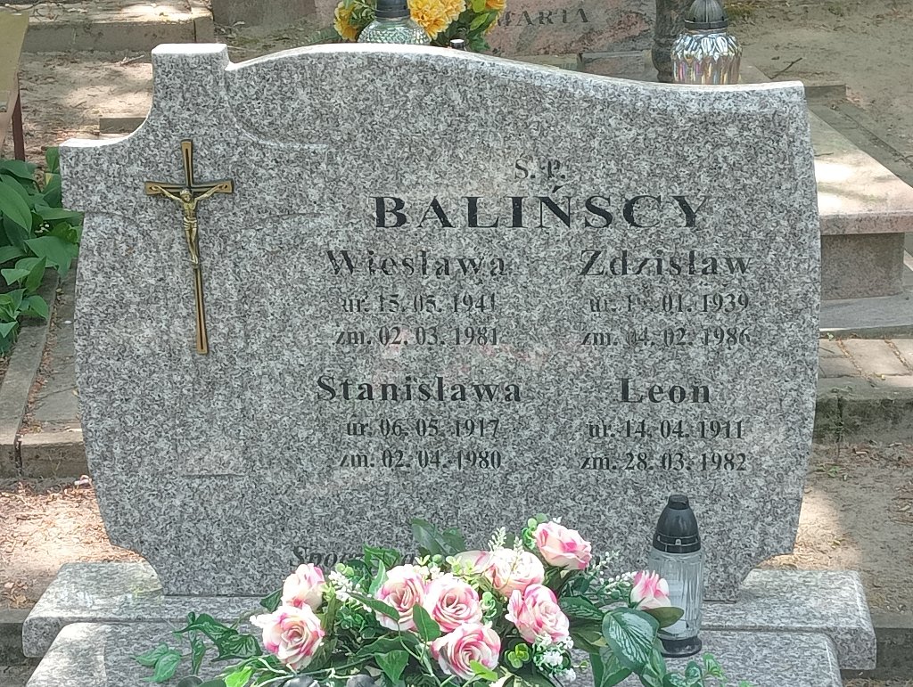 Leon Baliński 1911 Lidzbark Warmiński - Grobonet - Wyszukiwarka osób pochowanych