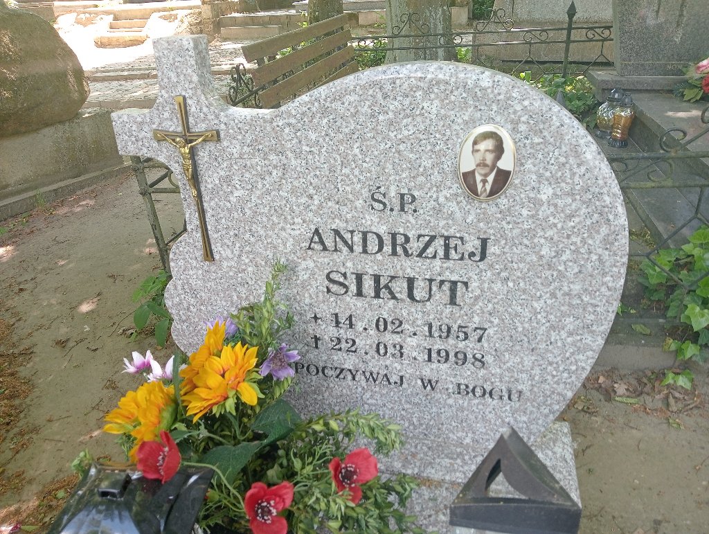 Andrzej Sikut 1957 Lidzbark Warmiński - Grobonet - Wyszukiwarka osób pochowanych