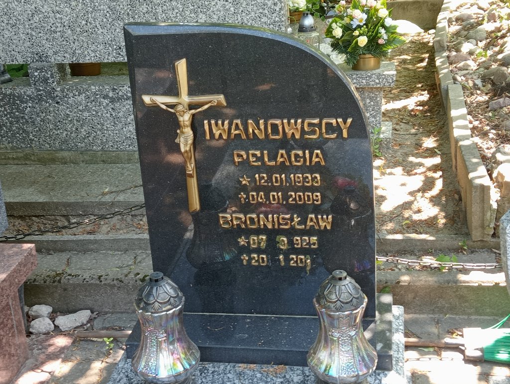 Pelagia Iwanowska 1933 Lidzbark Warmiński - Grobonet - Wyszukiwarka osób pochowanych