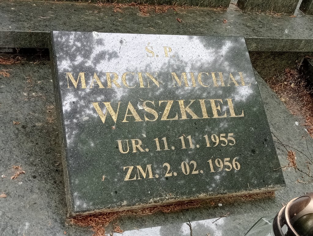 Michał Waszkiel 1916 Lidzbark Warmiński - Grobonet - Wyszukiwarka osób pochowanych