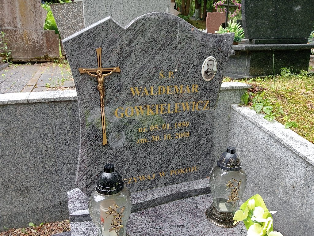 Waldemar Gowkielewicz 1950 Lidzbark Warmiński - Grobonet - Wyszukiwarka osób pochowanych