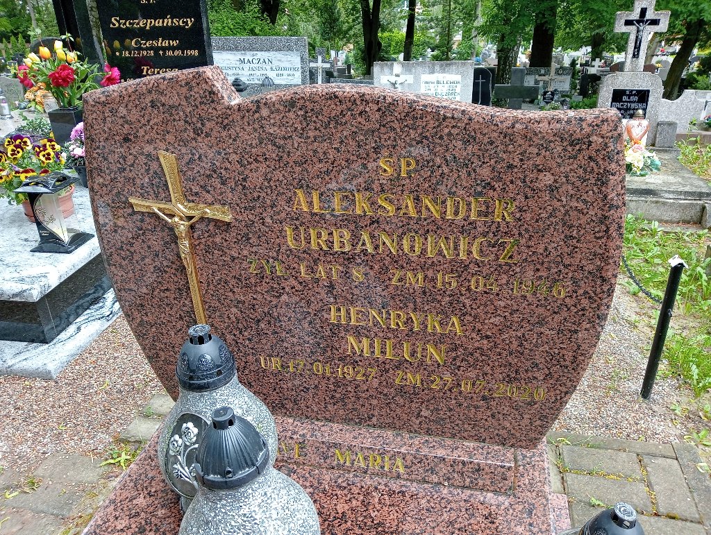 Henryka Milun 1927 Lidzbark Warmiński - Grobonet - Wyszukiwarka osób pochowanych