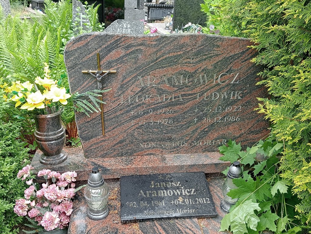 Ludwik Aramowicz 1924 Lidzbark Warmiński - Grobonet - Wyszukiwarka osób pochowanych