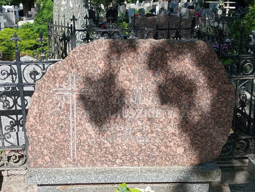 Danuta Kościuszkiewicz 1934 Lidzbark Warmiński - Grobonet - Wyszukiwarka osób pochowanych