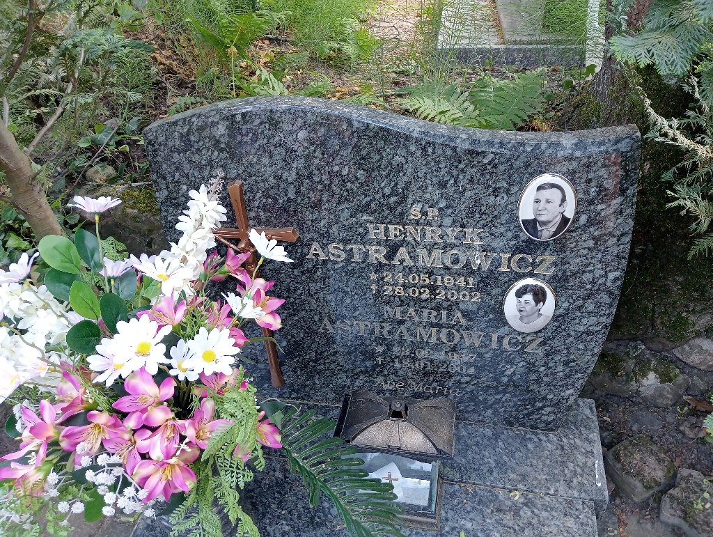 Maria Astramowicz 1947 Lidzbark Warmiński - Grobonet - Wyszukiwarka osób pochowanych