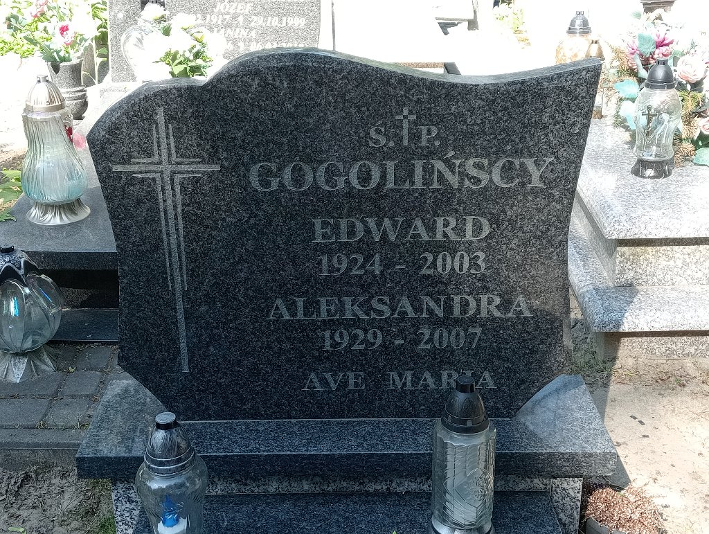 Aleksandra Gogolińska 1929 Lidzbark Warmiński - Grobonet - Wyszukiwarka osób pochowanych