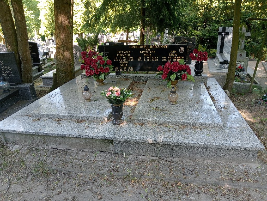 Grób Stefania  Mikszto