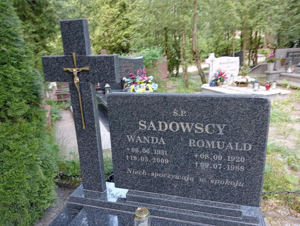 Romuald Sadowski 1920 Lidzbark Warmiński - Grobonet - Wyszukiwarka osób pochowanych