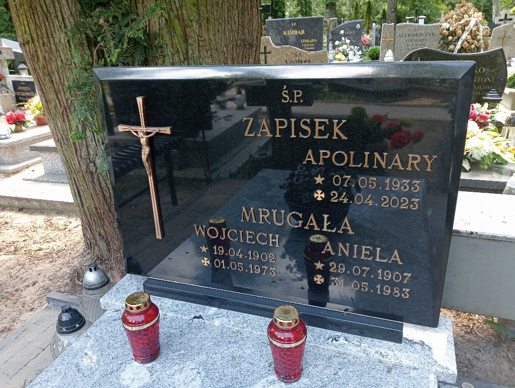 Apolinary Zapisek 1933 Lidzbark Warmiński - Grobonet - Wyszukiwarka osób pochowanych