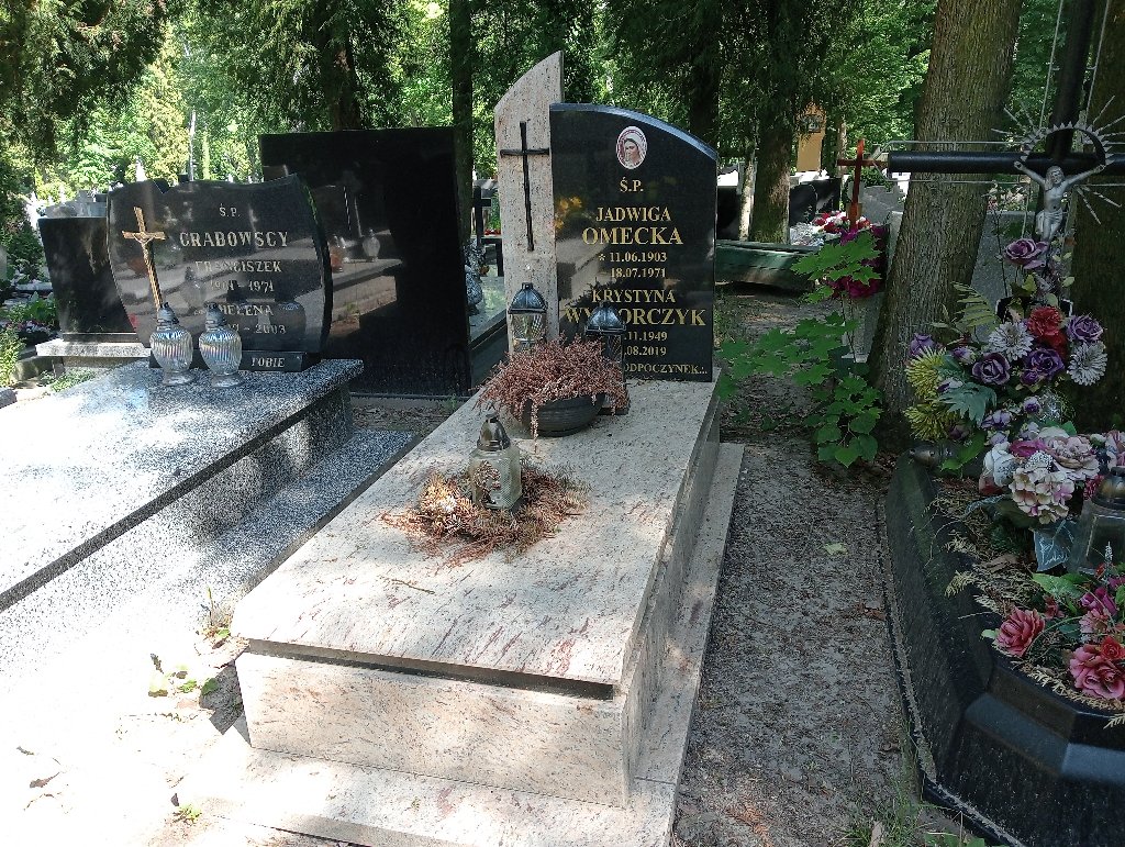 Grób Jadwiga  Omecka