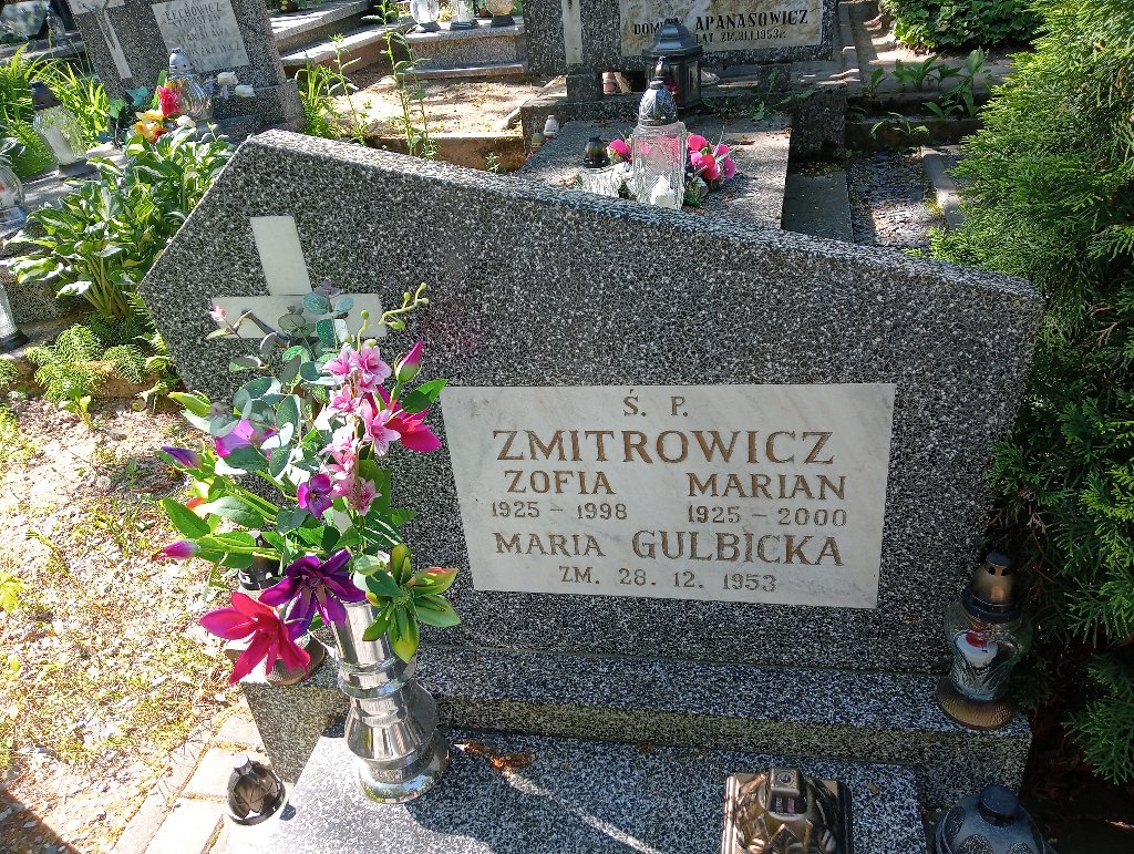 Maria Gulbicka 1900 Lidzbark Warmiński - Grobonet - Wyszukiwarka osób pochowanych