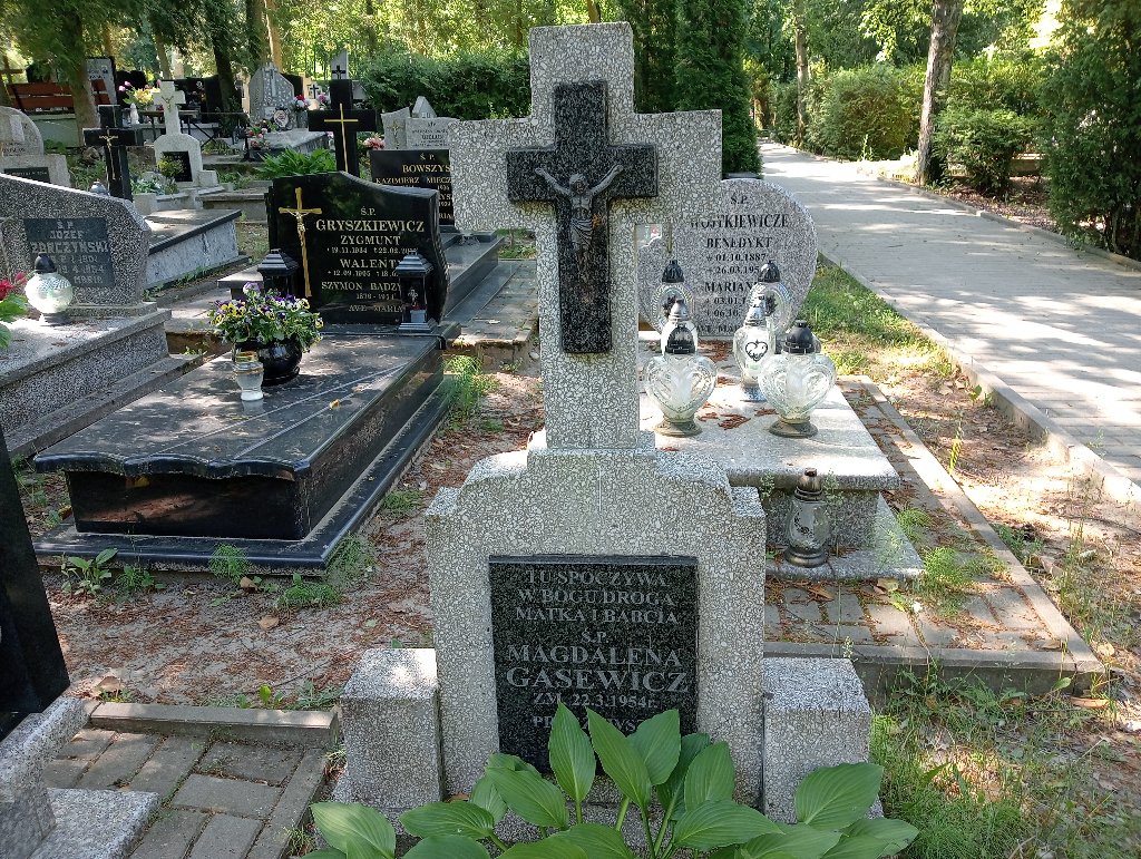 Magdalena Gasewicz 1862 Lidzbark Warmiński - Grobonet - Wyszukiwarka osób pochowanych