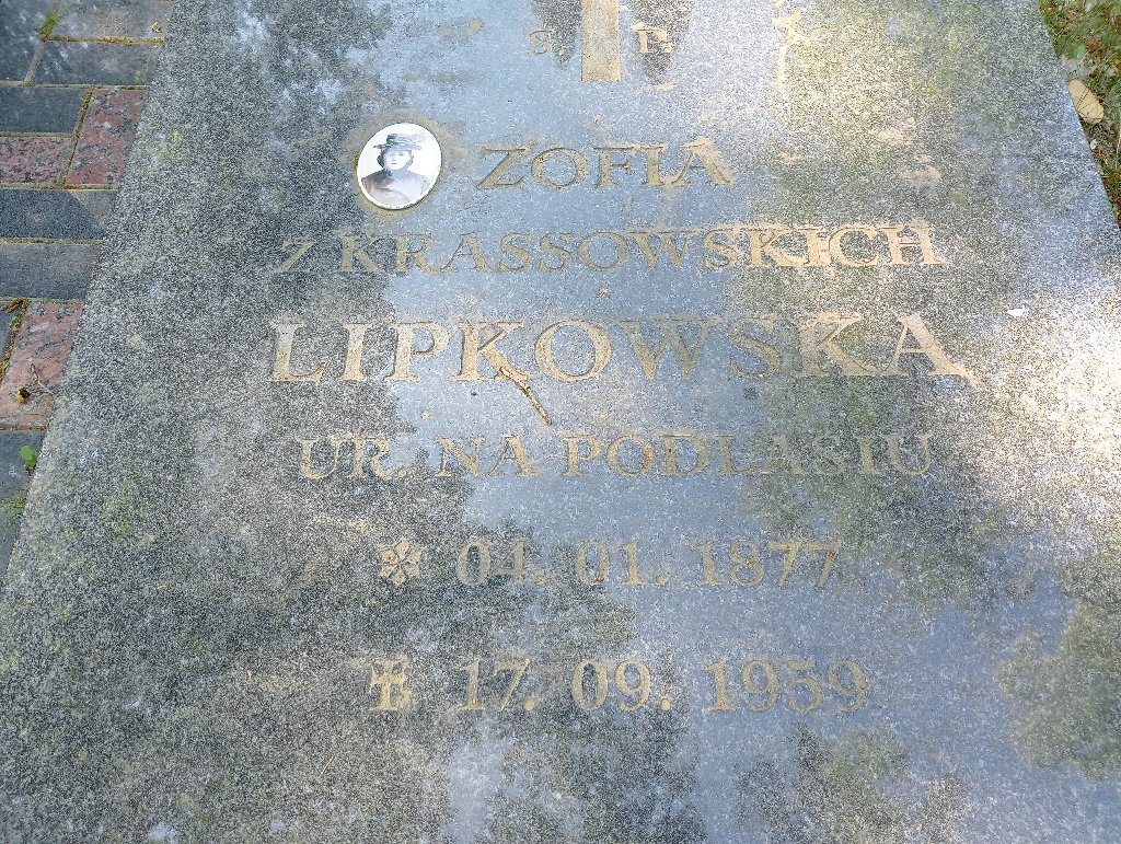 Zofia Lipkowska 1877 Lidzbark Warmiński - Grobonet - Wyszukiwarka osób pochowanych