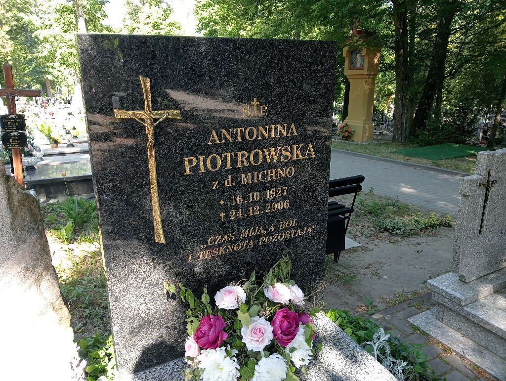 Antonina Piotrowska 1927 Lidzbark Warmiński - Grobonet - Wyszukiwarka osób pochowanych