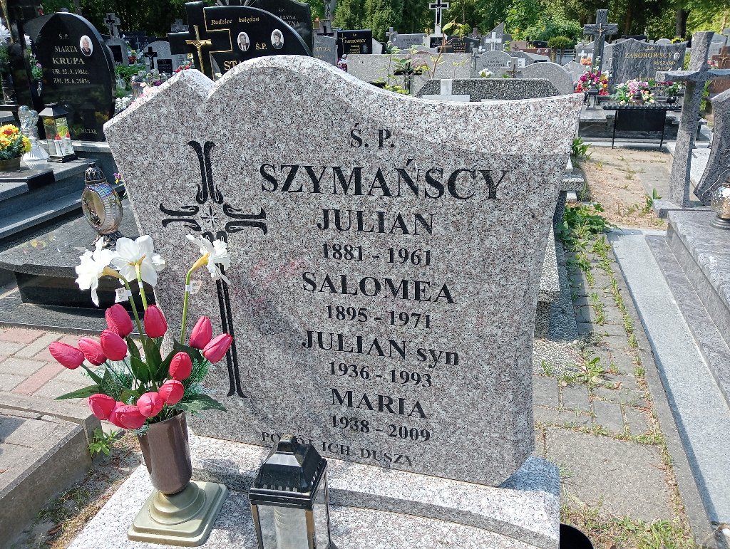 Julian Szymański 1936 Lidzbark Warmiński - Grobonet - Wyszukiwarka osób pochowanych